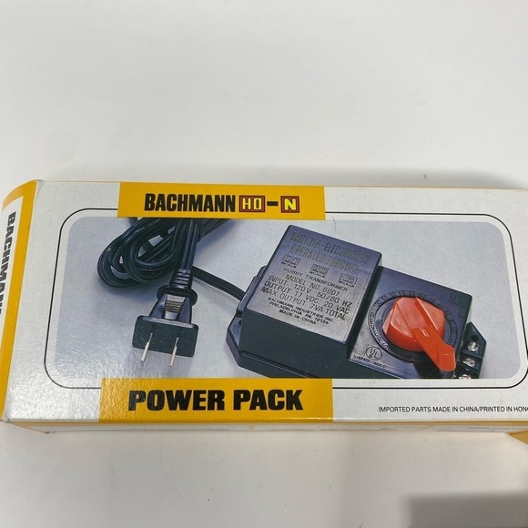 Bachmann HO-N Scale Power Pack for Electric Trains Transformer 44207 - Picture 2 of 4